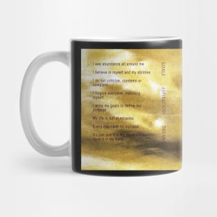 Goals Dreams Aspirations Journal Mug